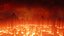 Volcanic Hellscape Environment  Animated Lava Flares  Mountain Range