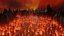 Volcanic Hellscape Environment  Animated Lava Flares  Mountain Range