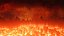 Volcanic Hellscape Environment  Animated Lava Flares  Mountain Range