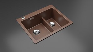 Pleon 6 Split Kitchen Sink by Blanco