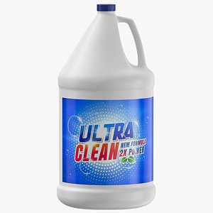 cleaner gallon jug 3D