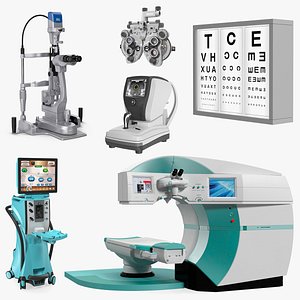 3D eye diagnosis surgery instruments