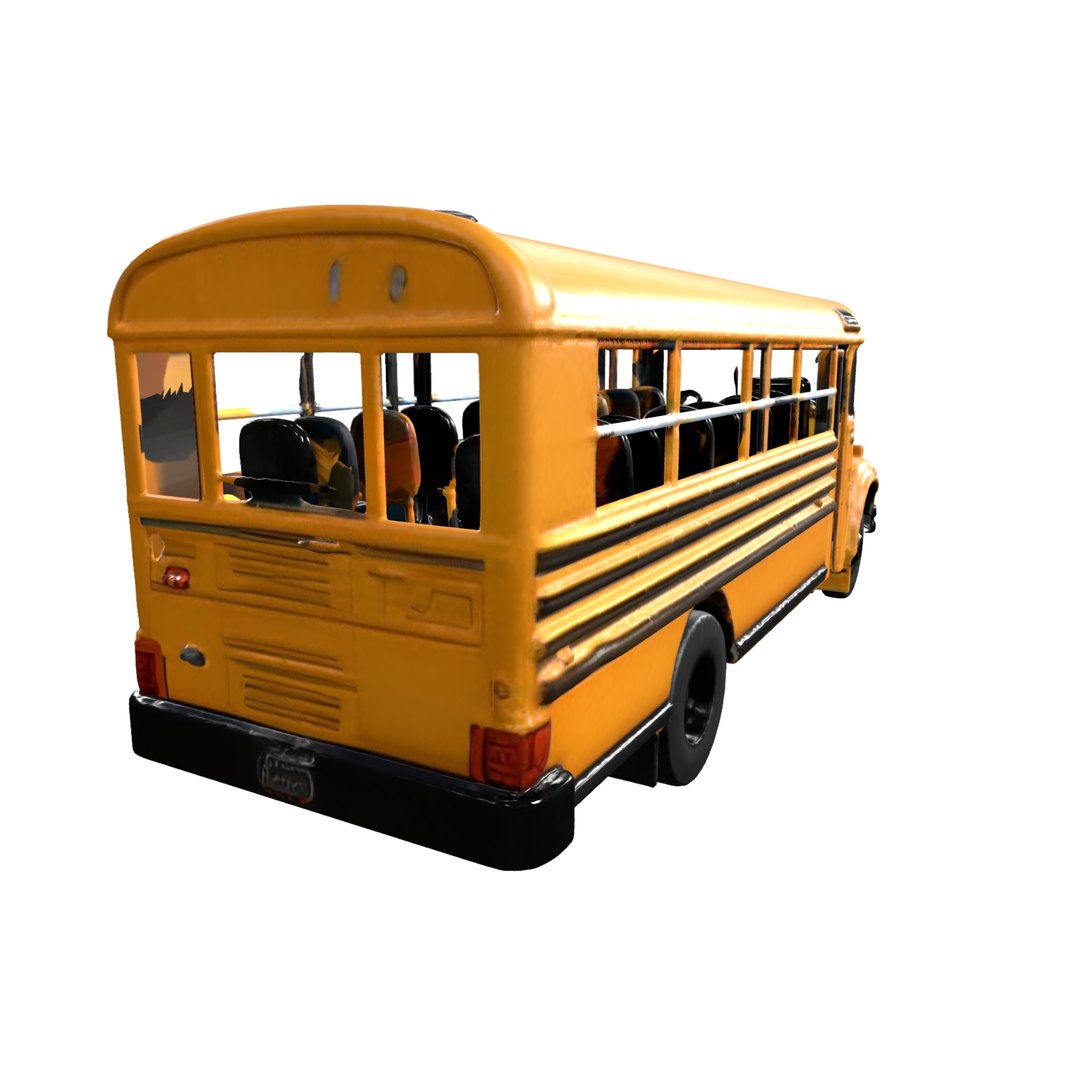 Free School Bus Model - TurboSquid 2361939