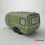 Modern Caravan 3D Model
