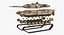 Tanks 3D Models Collection