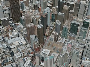 san francisco city 3D model