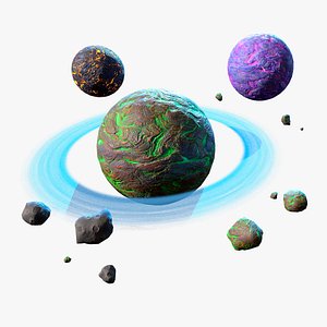 RTS Space Games Planets