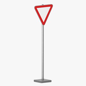 Road Sign Give Way