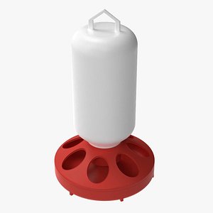 3D model Automatic Chicken Feeder