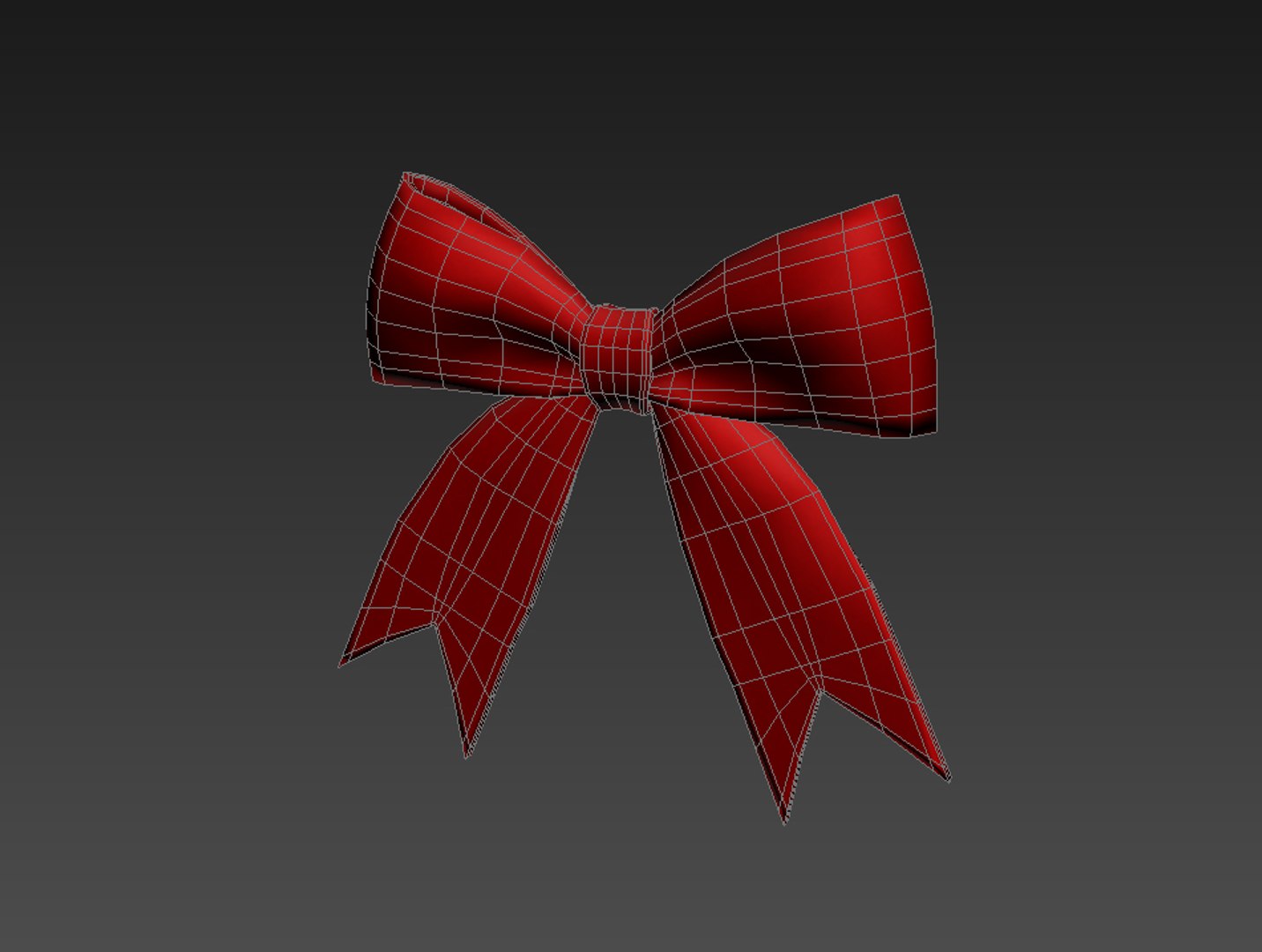 Gift bow model - TurboSquid 1460693