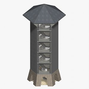 Tropical pavilion 26A64 3D model