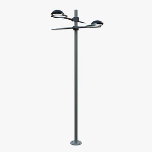3D Street Lamp Adjustable Double