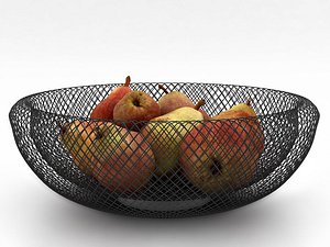 3D philippi mesh fruit bowl
