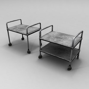 medical lab table 3d max