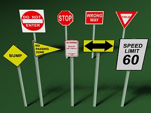 s max road signs