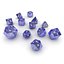 Polyhedral Dice Set - Blue Glass