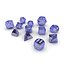 Polyhedral Dice Set - Blue Glass