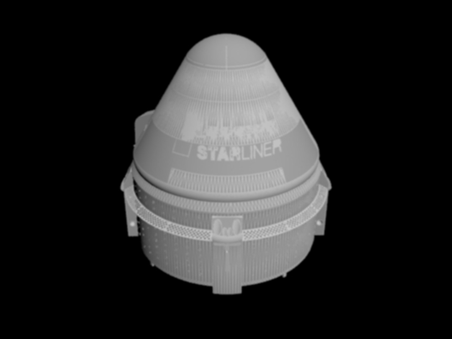 ボーイング CST-100 Starliner Model ダイキャスト Resin 1:48