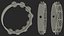 Tambourine Headless Double Row Jingles