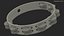 Tambourine Headless Double Row Jingles