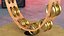 Tambourine Headless Double Row Jingles
