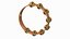 Tambourine Headless Double Row Jingles
