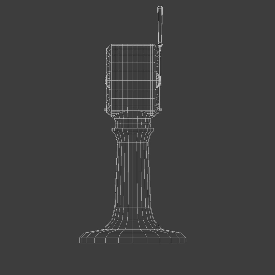 Sea Ship Throttle 3d Model