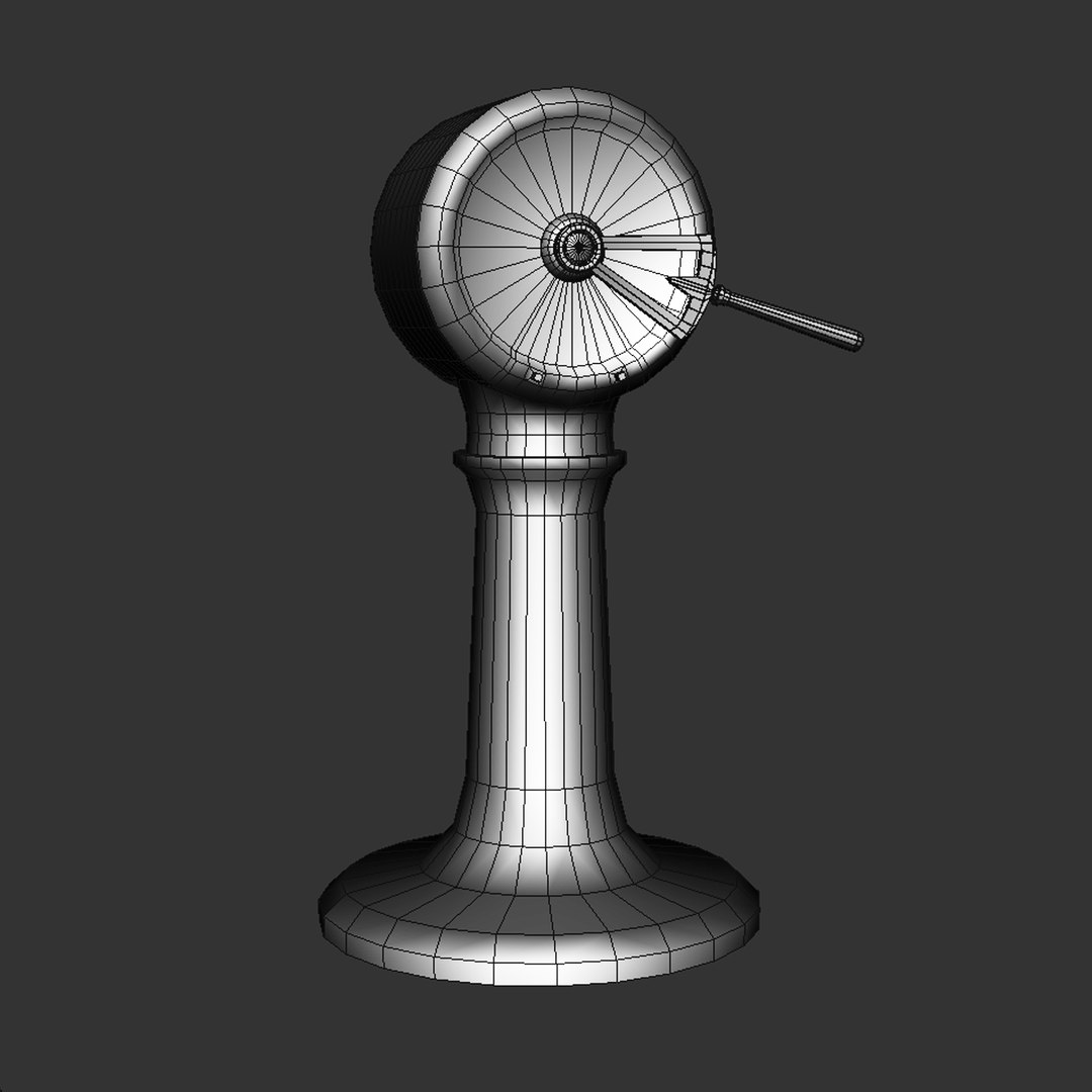Sea Ship Throttle 3d Model