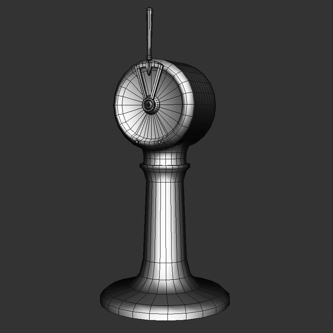 Sea Ship Throttle 3d Model