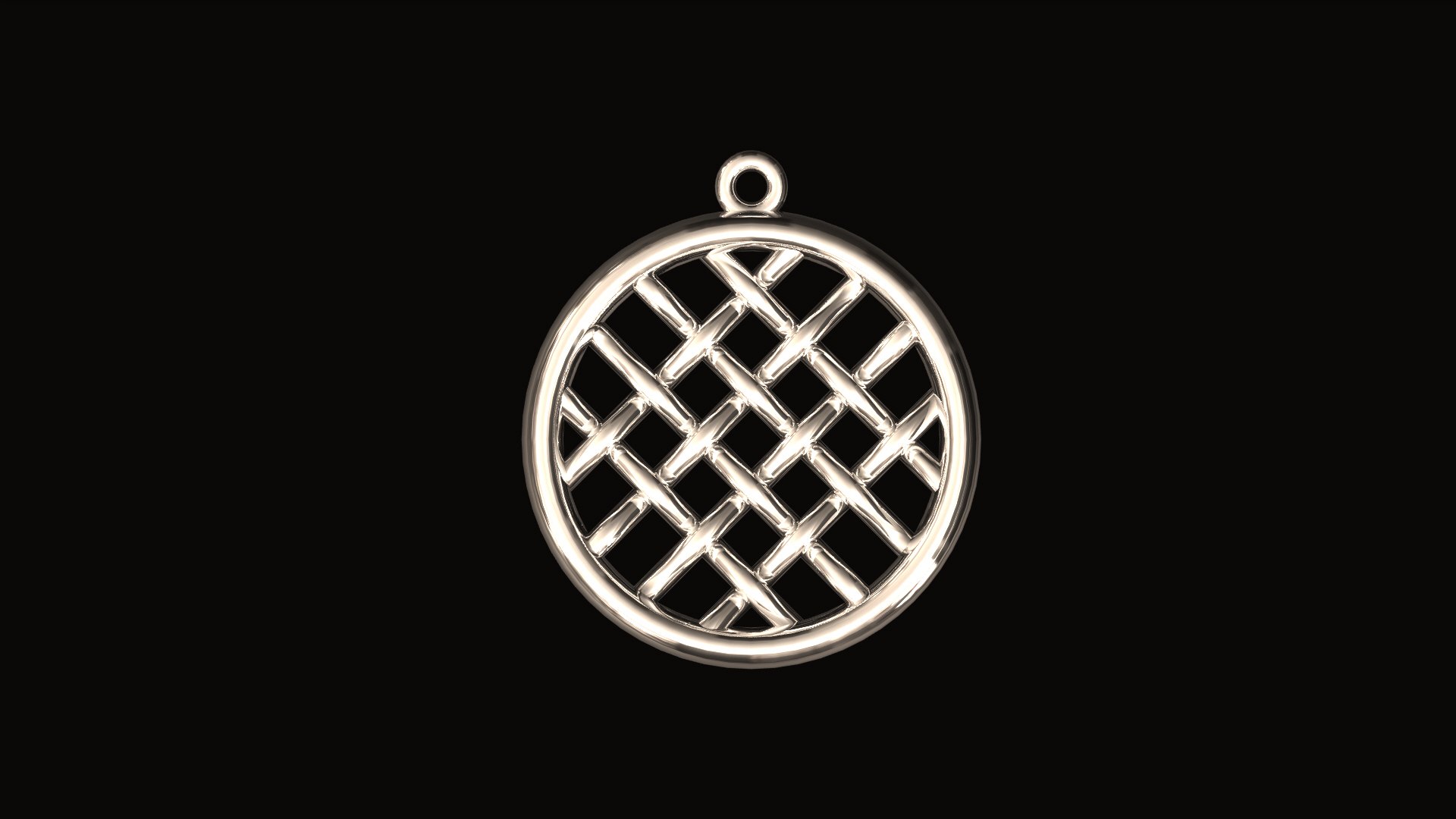 3D Net Pendant - TurboSquid 1688834