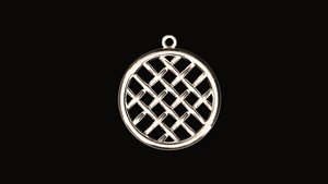 3D net pendant