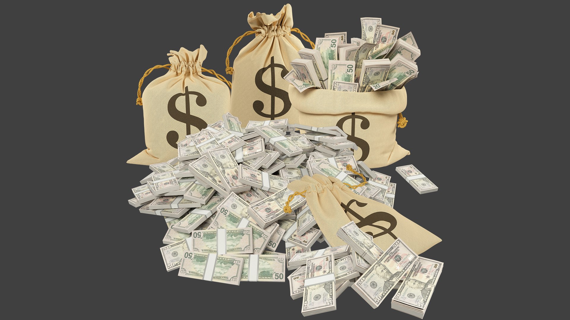3D Money Bags Collection V27 https://p.turbosquid.com/ts-thumb/d9/e0GF4R/4H/mbc27_003/png/1664460453/1920x1080/fit_q87/bc166ae111e7b583411d9611cfa0c5fdf4977bc1/mbc27_003.jpg
