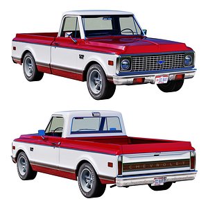3D Chevrolet C10 1971