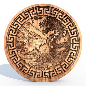 3D Dragon Coin