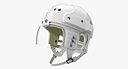 Vintage Ice Hockey Helmet 3D Model