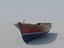 3D Wooden Boat