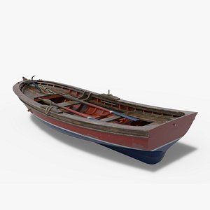 Free 3D Wooden Boat Models