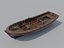 3D Wooden Boat