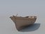 3D Wooden Boat