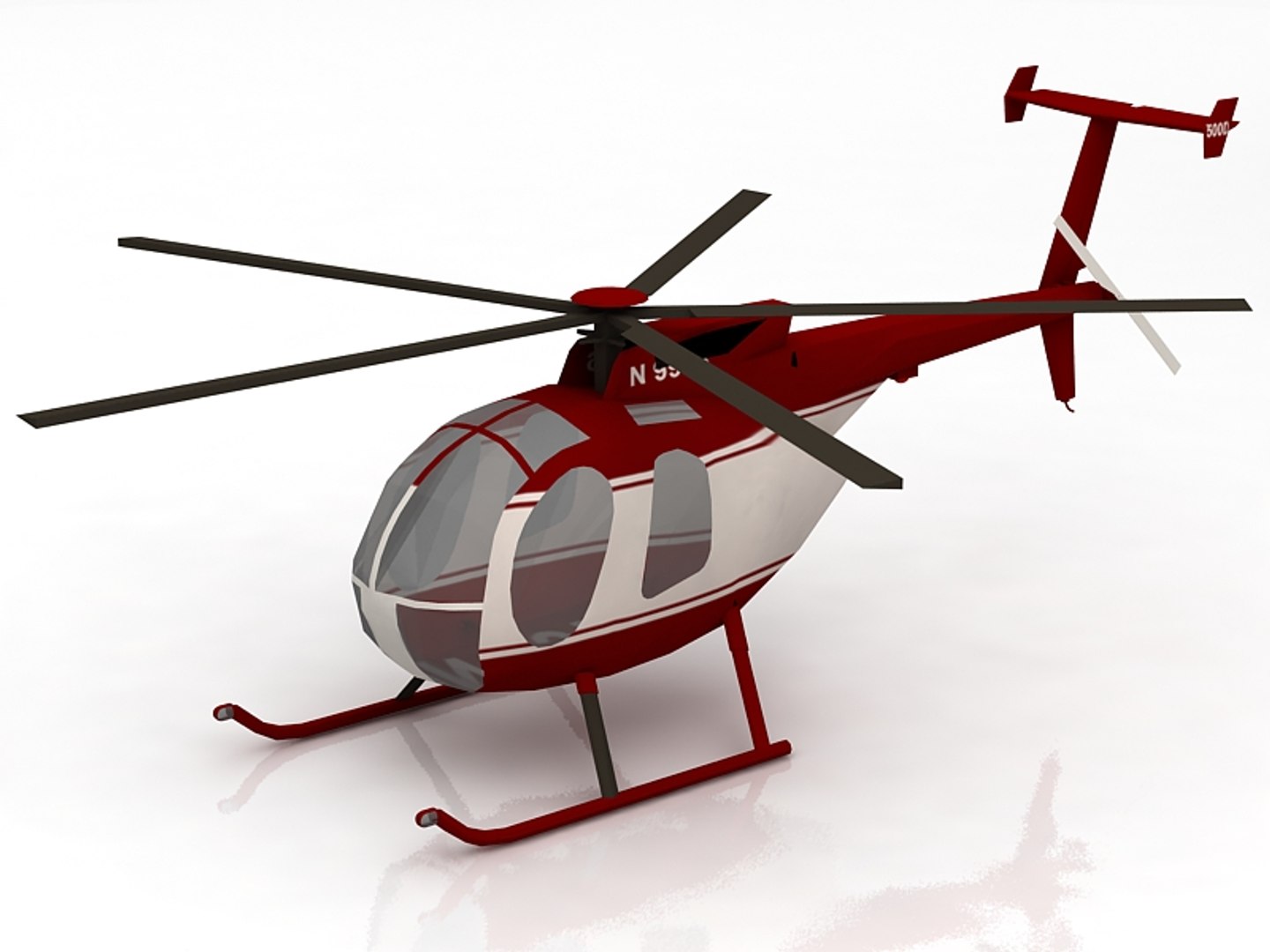 3D model MD Helicopters MD 500 TurboSquid 1783523