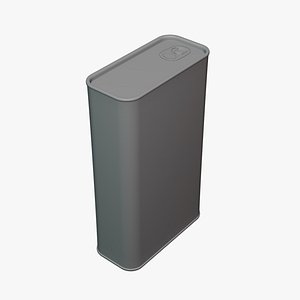 Round Can Ring - Geometry Only No Textures No Materials 3D model