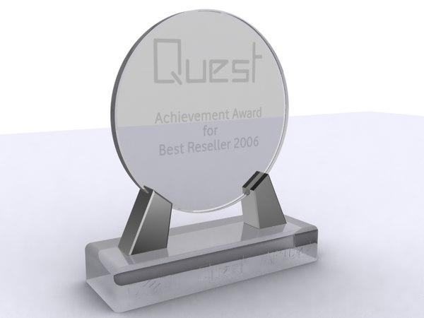 3d model trophy award