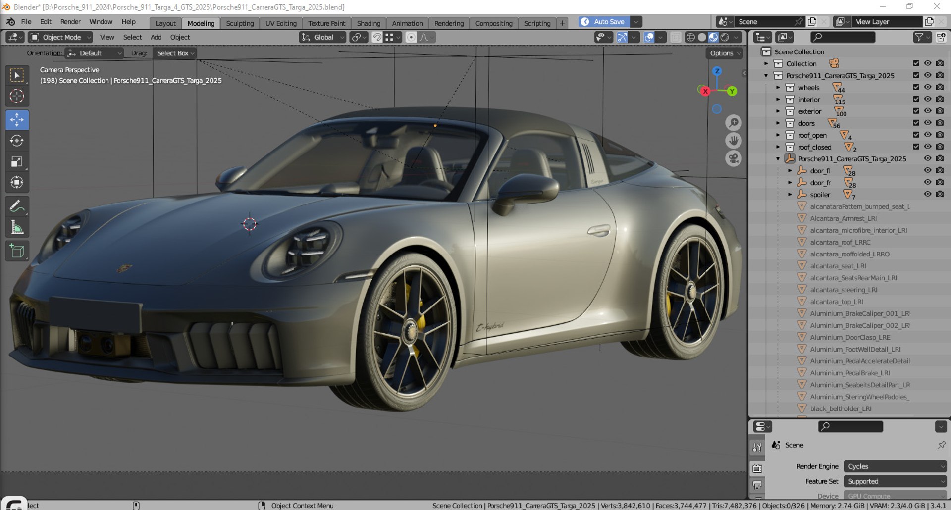 Porsche 911 Carrera GTS Targa 2025 3D model https://p.turbosquid.com/ts-thumb/dA/8QzhMc/FK/porsche911_carreragts_targa_2025_47/jpg/1724240969/1920x1080/fit_q87/0175ce30c0967e6793780e2beab06b64254d7960/porsche911_carreragts_targa_2025_47.jpg