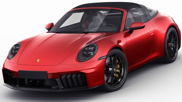 ビッグ割引 ポルシェ911カレラGTSタルガ2025ブレンド3Dモデル - TurboSquid ミニカー