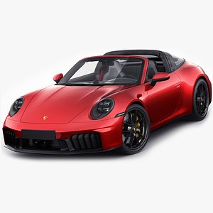 Porsche 911 Carrera GTS Targa 2025 3D model