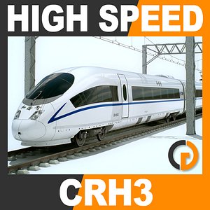 3d speed train - crh3