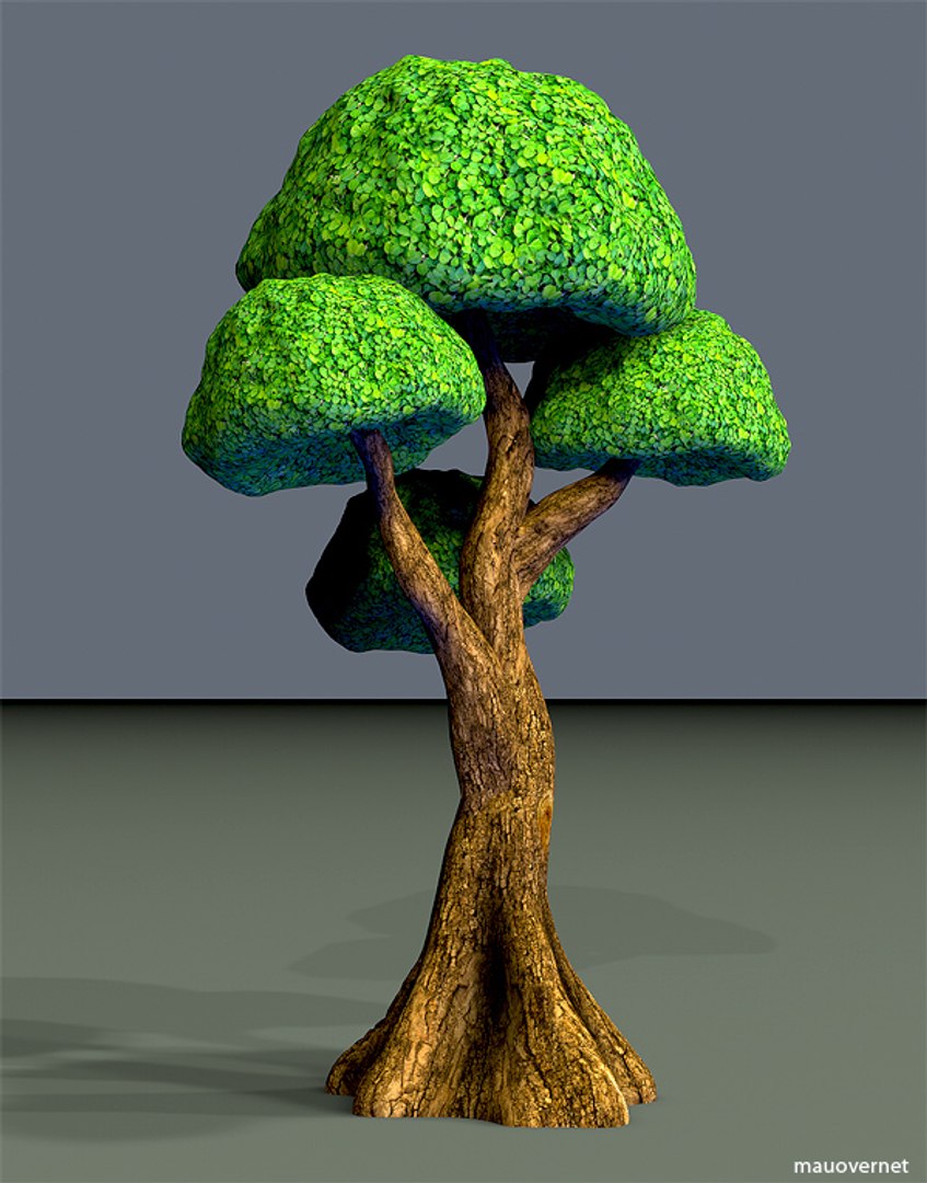 Trees Mesh 3 3d 3ds