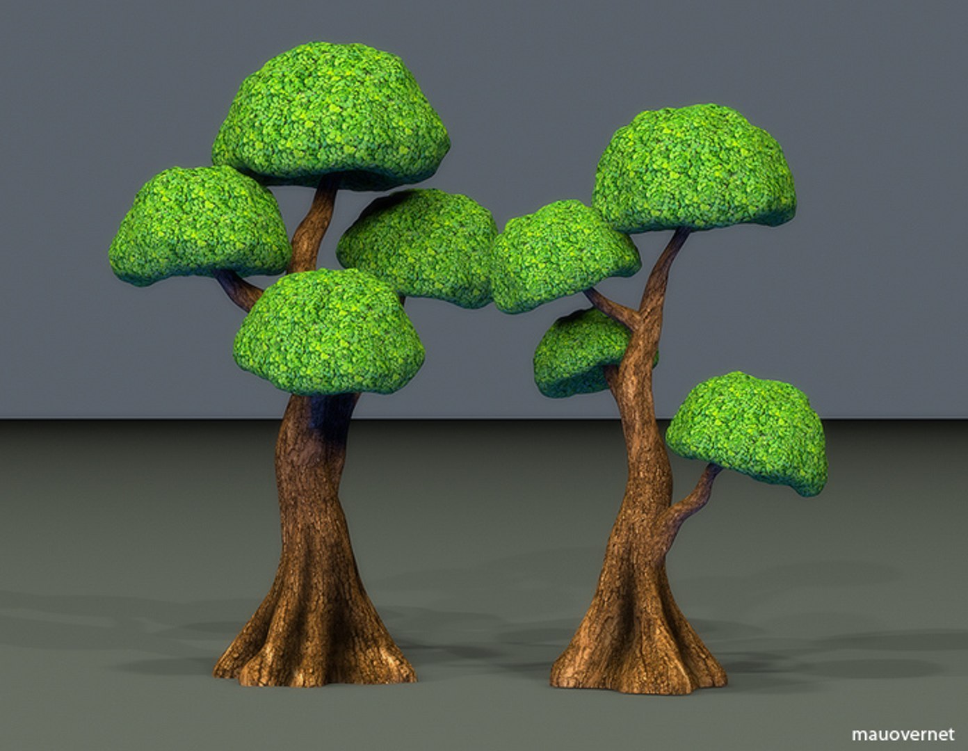 Trees Mesh 3 3d 3ds