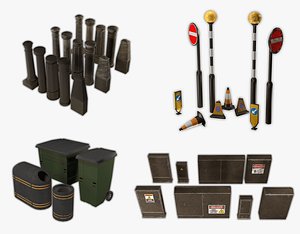 Huge Street Elements Pack