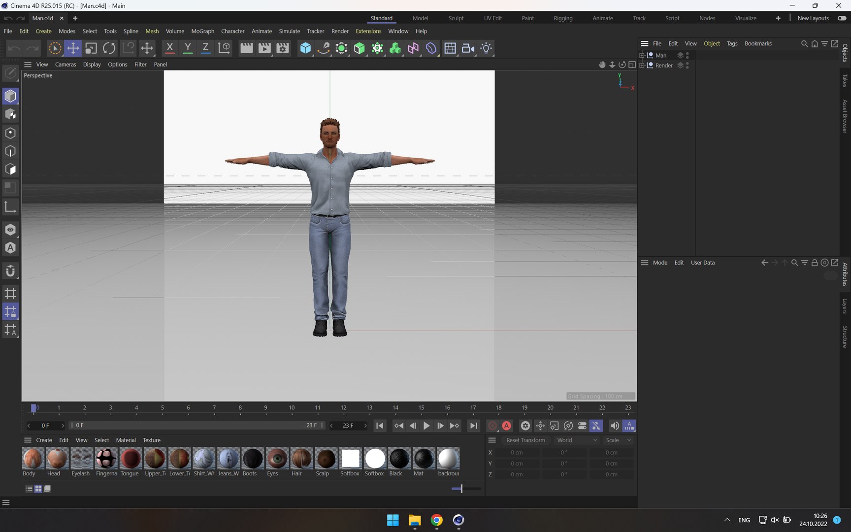 Man Model - TurboSquid 2082727